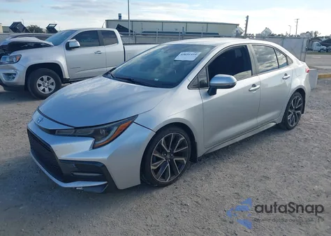 2020 Toyota Corolla Se from USA, damaged, VIN JTDS4RCE0LJ012012